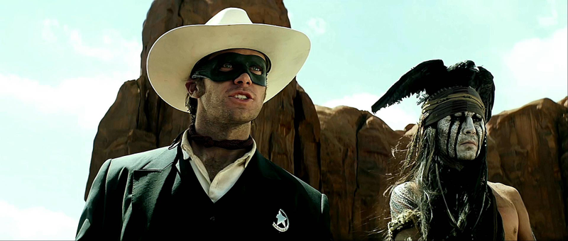 Illustration for article titled Lone Ranger is Johnny Depp's tribute to shitty superhero origin films